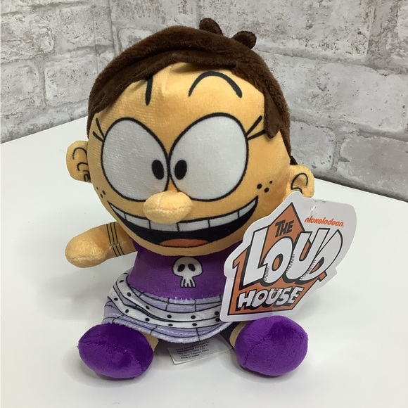 Nickelodeon The Loud House Luna 7” Stuffed Animal Plush Toy Factory NWT - Picture 1 of 6